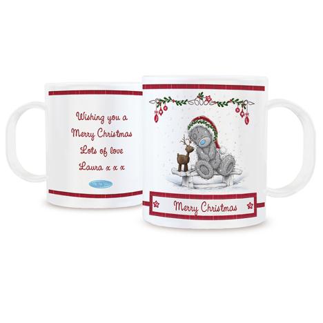 Personalised Me to You Christmas Reindeer Plastic Mug £9.99